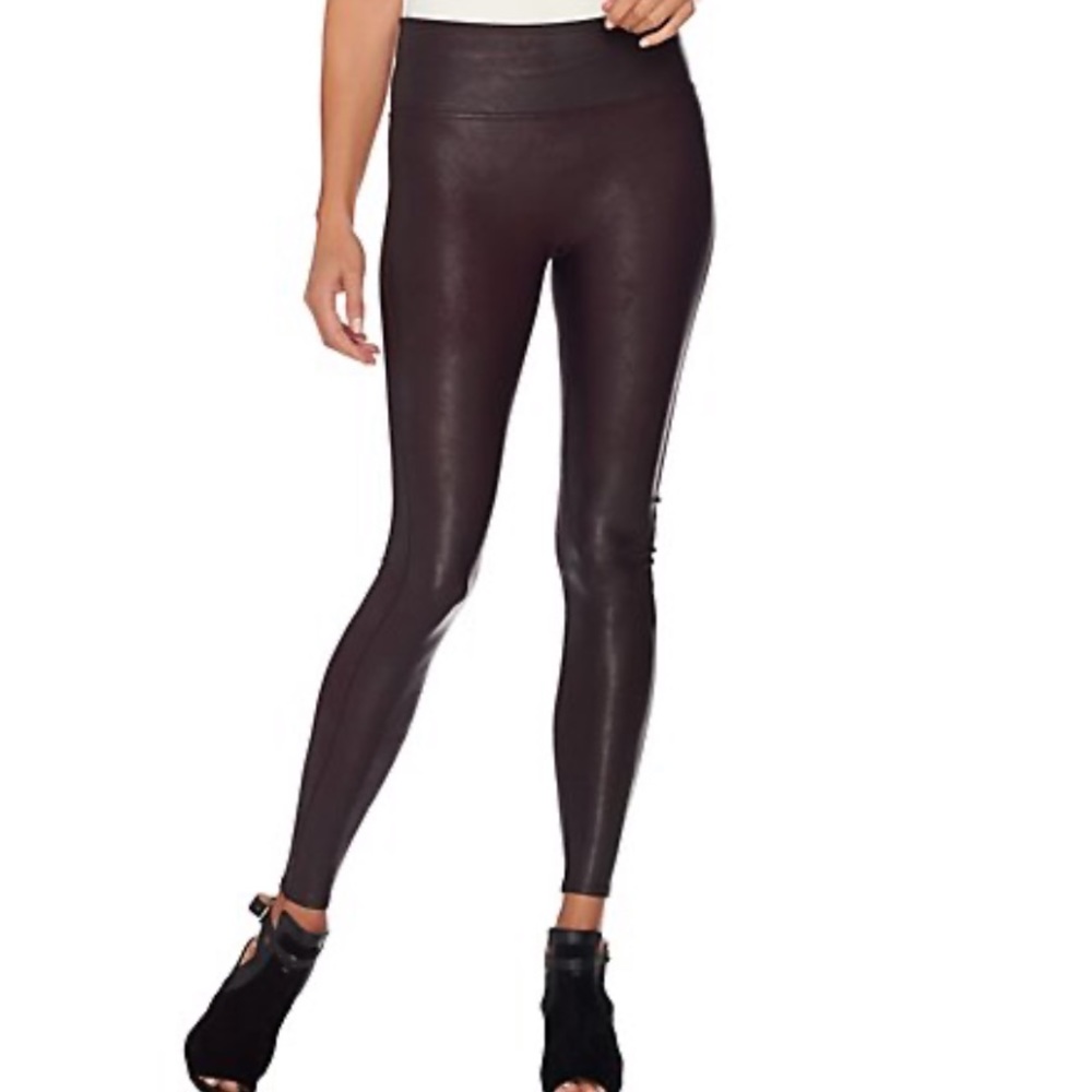 Spanx faux leather leggings
